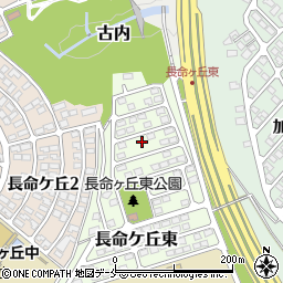 宮城県仙台市泉区長命ケ丘東13-3周辺の地図