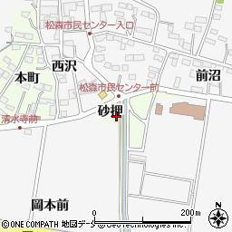 宮城県仙台市泉区市名坂砂押5周辺の地図