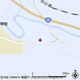 宮城県仙台市青葉区作並日影24周辺の地図
