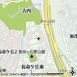 宮城県仙台市泉区長命ケ丘東13-5周辺の地図