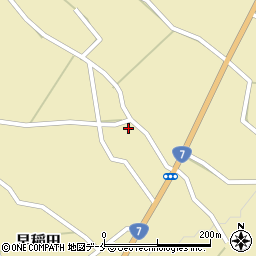 新潟県村上市早稲田1327周辺の地図