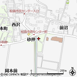 宮城県仙台市泉区市名坂油田周辺の地図