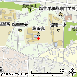 宮城県塩竈市泉ケ岡7周辺の地図