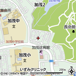宮城県仙台市泉区加茂周辺の地図