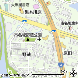 宮城県仙台市泉区市名坂野蔵1周辺の地図