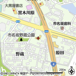 宮城県仙台市泉区市名坂野蔵3周辺の地図
