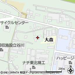 フジマシン工業株式会社　立谷川工場周辺の地図