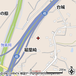 宮城県宮城郡利府町加瀬稲葉崎周辺の地図