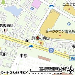 シャルドネ仙台周辺の地図