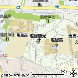 宮城県塩竈市泉ケ岡6-2周辺の地図