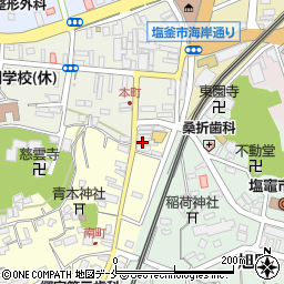 三浦商店（生かき販売）周辺の地図