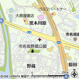カーセブン仙台市名坂店周辺の地図
