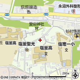 宮城県塩竈市泉ケ岡6-10周辺の地図