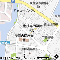 宮城県塩竈市貞山通2丁目3-23周辺の地図