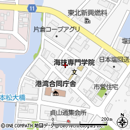 宮城県塩竈市貞山通2丁目3-25周辺の地図