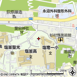 宮城県塩竈市泉ケ岡8周辺の地図
