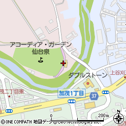 アコーディア・ガーデン仙台泉周辺の地図