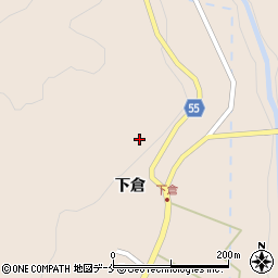 宮城県仙台市青葉区大倉高畑周辺の地図