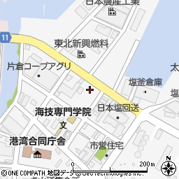 宮城県塩竈市貞山通2丁目4-8周辺の地図