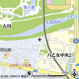 ブリヂストンタイヤジャパン仙台北営業所周辺の地図