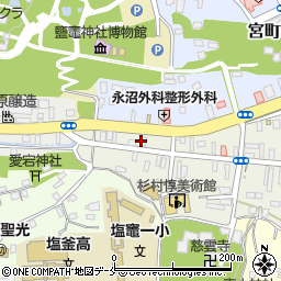 熊久商店周辺の地図