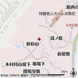 宮城県仙台市泉区実沢（新松山）周辺の地図
