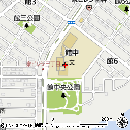 宮城県仙台市泉区館周辺の地図