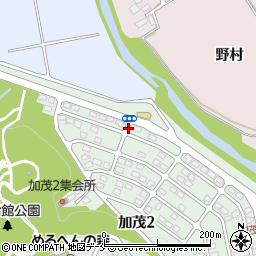 加茂二丁目北公園周辺の地図