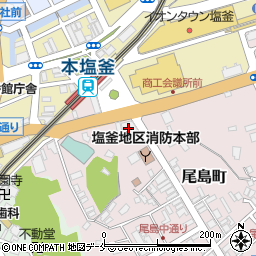 七十七銀行北浜支店周辺の地図