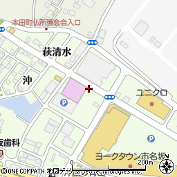 宮城県仙台市泉区市名坂柳清水周辺の地図