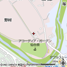 ゴリラガードギャランティ株式会社　泉営業所周辺の地図