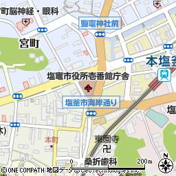 松尾カメラ周辺の地図