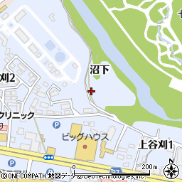 宮城県仙台市泉区上谷刈沼下89-8周辺の地図