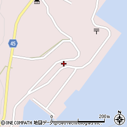 新潟県佐渡市鷲崎886周辺の地図