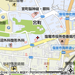 宮町薬局周辺の地図