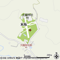 宮城県仙台市青葉区芋沢末坂周辺の地図