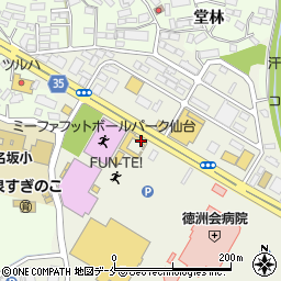 ジョリーパスタ仙台泉店周辺の地図