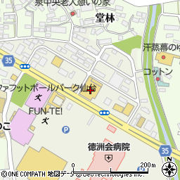 ソフトバンク　市名坂周辺の地図