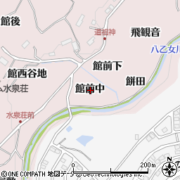 宮城県仙台市泉区実沢館前中周辺の地図