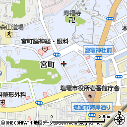 大山酒店周辺の地図