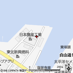 株式会社アベキ塩竈事務所周辺の地図