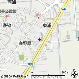 菅谷簡易郵便局周辺の地図