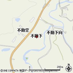 宮城県仙台市青葉区芋沢不動下周辺の地図