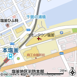 末広庵イオンタウン塩釜SC店周辺の地図