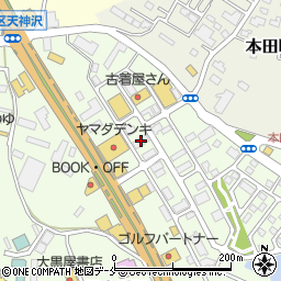 アンジュ市名坂周辺の地図