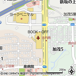 ビーキッズ仙台泉古内店周辺の地図