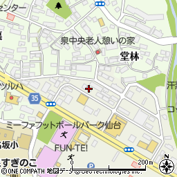 鳳商事　東北営業所周辺の地図
