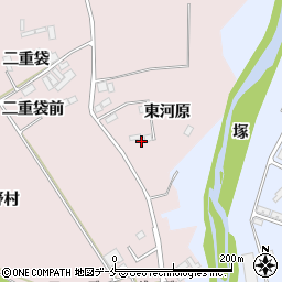 宮城県仙台市泉区野村東河原周辺の地図