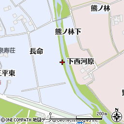 宮城県仙台市泉区上谷刈道北周辺の地図