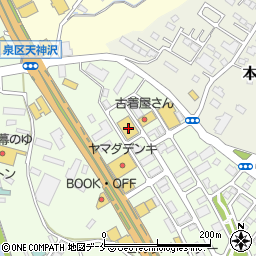 宮城県仙台市泉区市名坂御釜田146周辺の地図